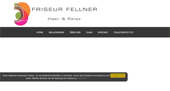 Desktop Screenshot of friseur-fellner.de