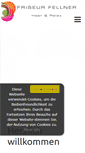 Mobile Screenshot of friseur-fellner.de